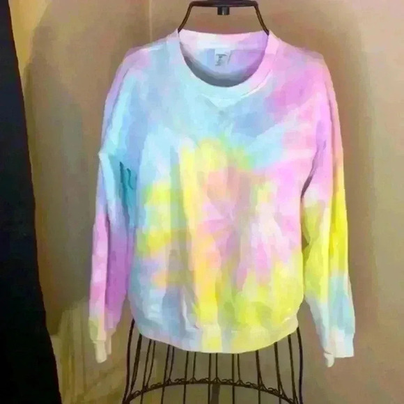 Rainbow Pullover size Large - Picture 1 of 4